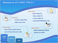 AVS Audio Converters Tools