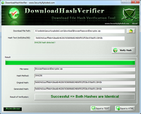 Download Hash Verifier