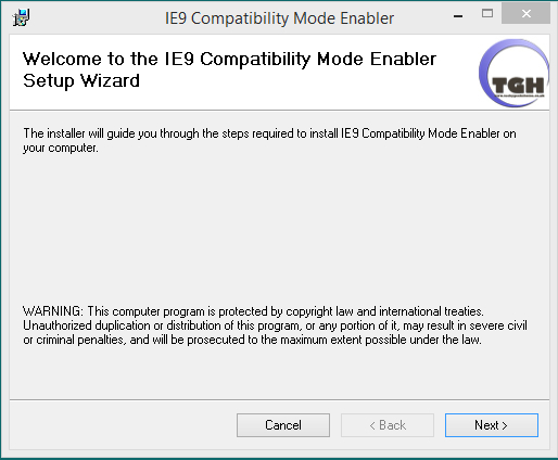 IE9 Compatibility Mode Enabler