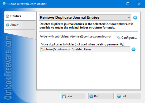 Remove Duplicate Journal Entries