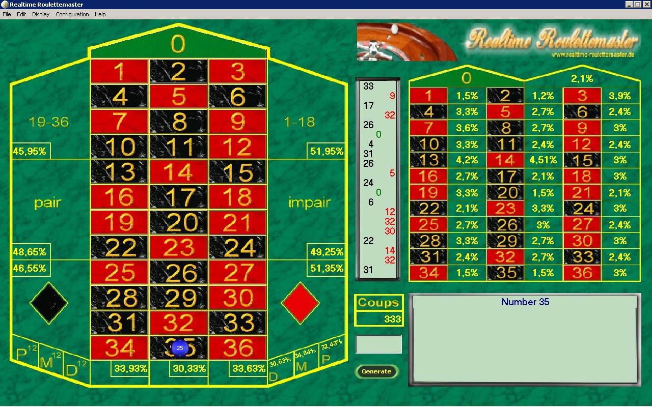 Casino 3 Wheel Roulette