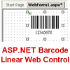 ASP.NET Barcode Linear Web Control