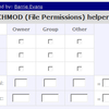 Free CHMOD calculator