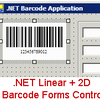 .NET Linear + 2D Barcode Forms Control
