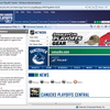 NHL Vancouver Canucks IE Browser Theme