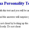 Tibetian Personality Test
