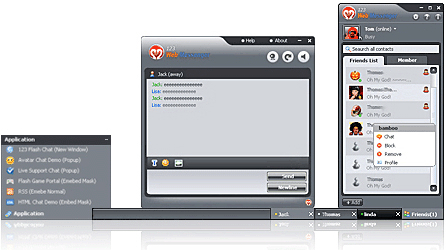 123-Web-Messenger-Server-Software