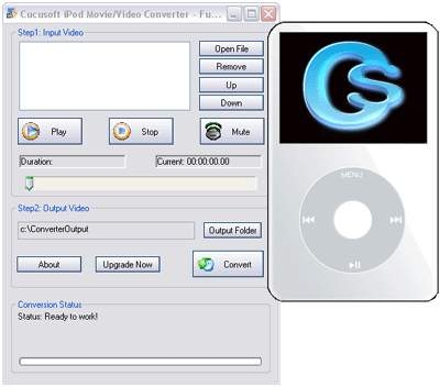 1st Cucusoft iPod Movie/Video Converter