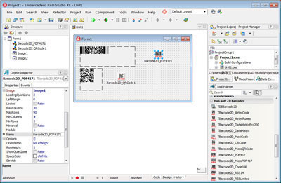 2D Barcode VCL Components