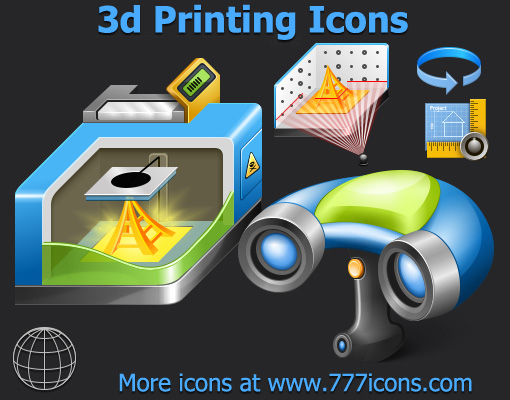 3D Printing Icons