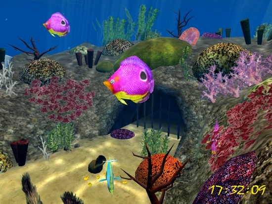 3D Sea Dive screensaver