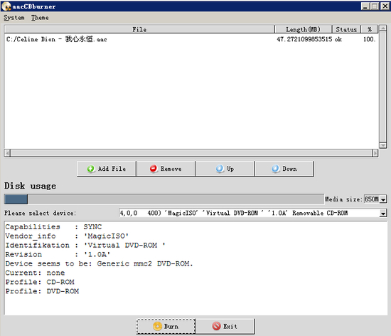 aacCDburner