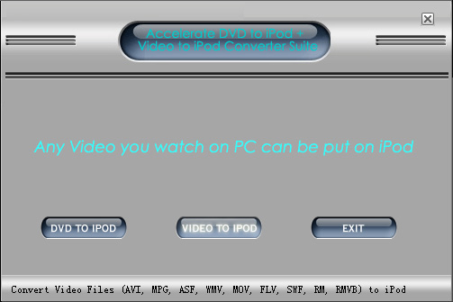 Accelerate iPod Converter Suite