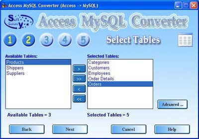 Access MySql