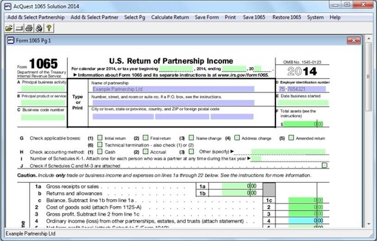 AcQuest 1065 Solution 2015