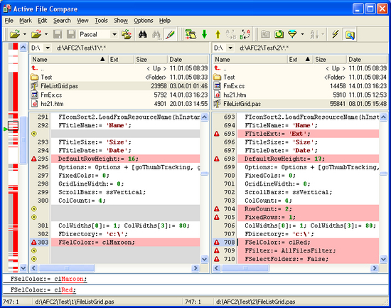 Active File Compare