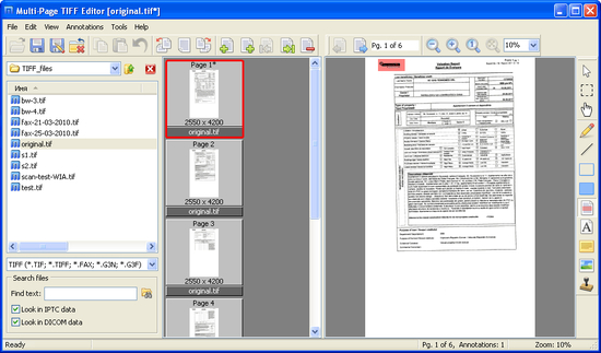 ADEO Multi-Page TIFF Editor
