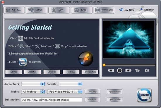 Aiseesoft Flash Converter for Mac