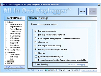 All In One Keylogger