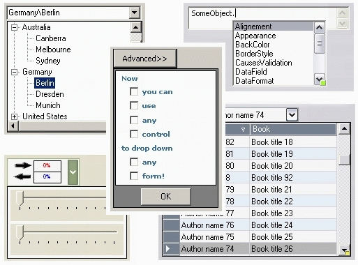 AlterSourcing DropDown Control