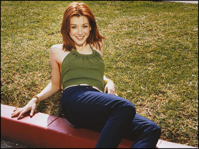 Alyson Hannigan 2 Free Screensaver