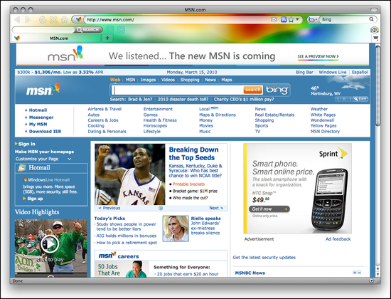 Ambient Color Firefox Theme