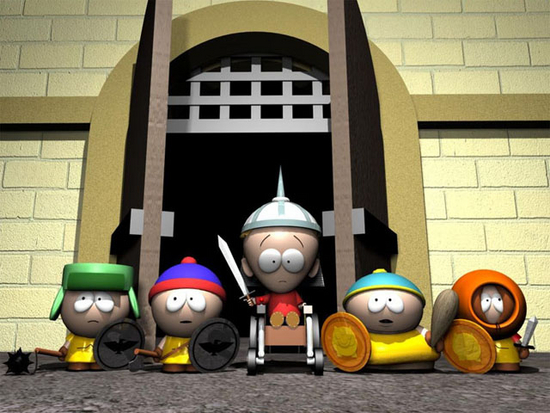 Amusing South Park Screensaver