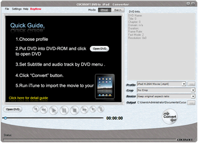Asee DVD to iPad Converter Platinum