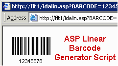 ASP Linear Barcode Generator Script