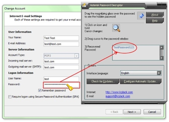 Asterisk Password Decryptor