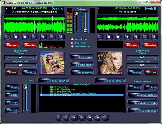 Audio DJ Studio for .NET