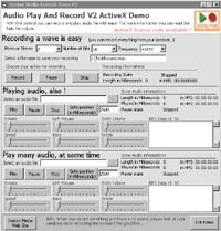 Audio Play And Record OCX