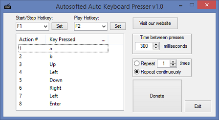 Auto Keyboard Presser by Autosofted