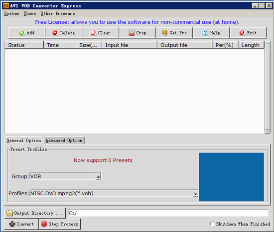 AVI VOB Converter Express