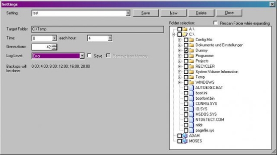 BackupMill: Easy Backup Utility
