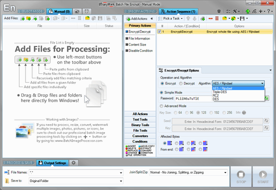 Batch File Encrypt