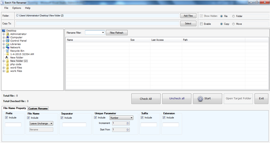 Batch File Renamer Software