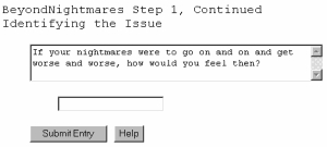 Beyond Nightmares, Self Help Software