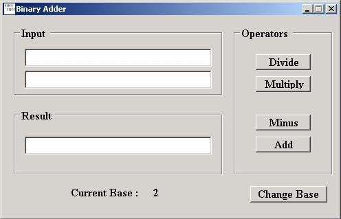 Binary Adder