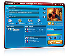 Blaze DVD to BlackBerry Converter