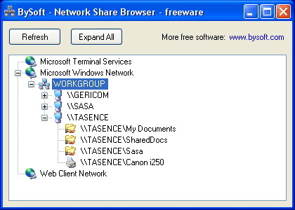 Blue Network Browser