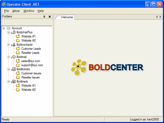 Boldcenter Operator Client .NET