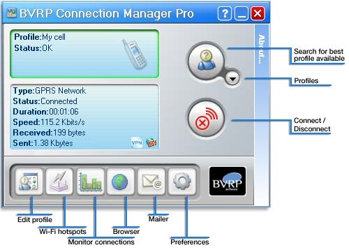 BVRP Connection Manager Pro