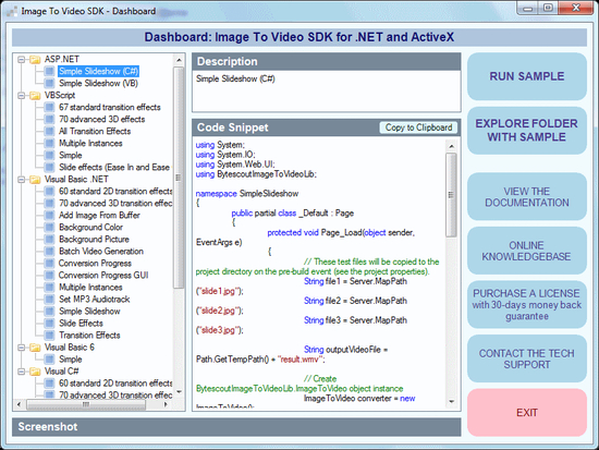 Bytescout Image To Video SDK