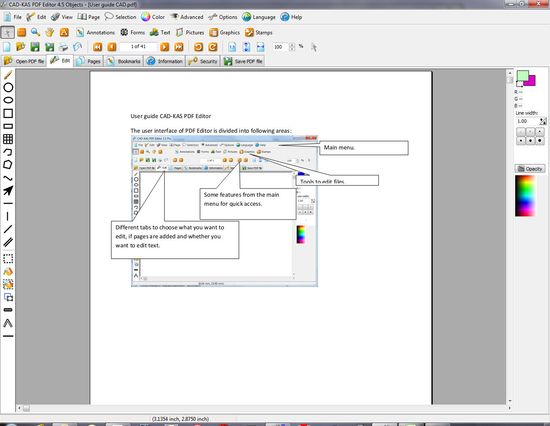 CAD KAS PDF Editor