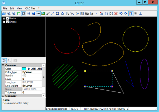 CAD .NET: DWG DXF CGM PLT library for C#