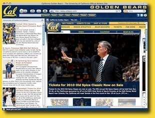 Cal Golden Bears Firefox Browser Theme