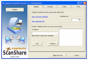 Capturix ScanShare