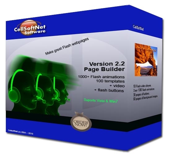 CellSoftNet Page Builder