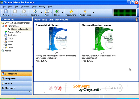 Chrysanth Download Manager